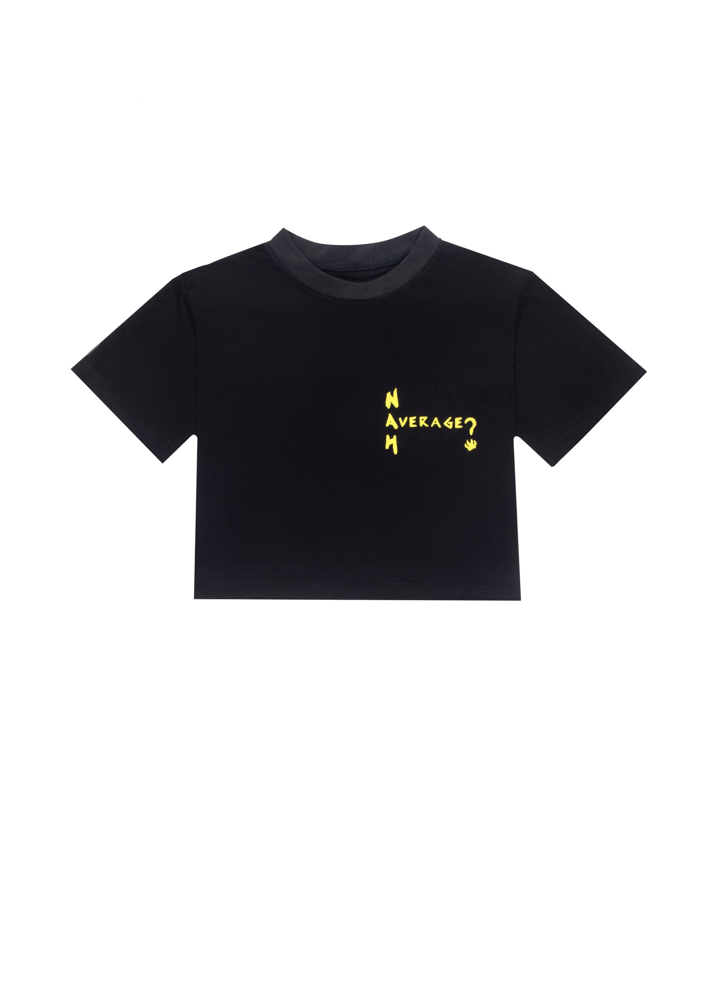 Black Panther Cropped Baby Tee